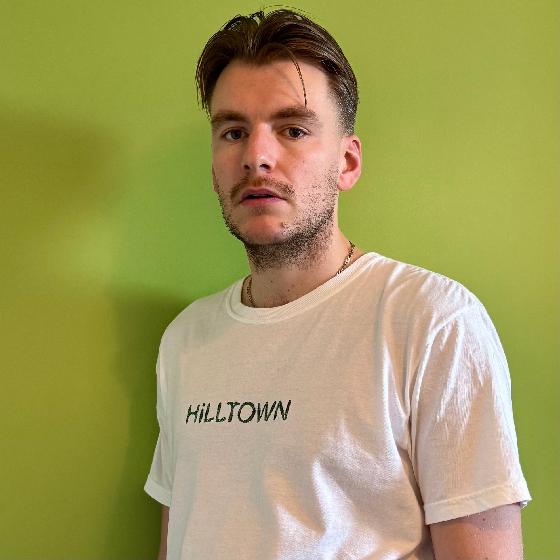 Hilltown Clothing Nature T-Shirt White Close